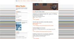 Desktop Screenshot of nadin.ws